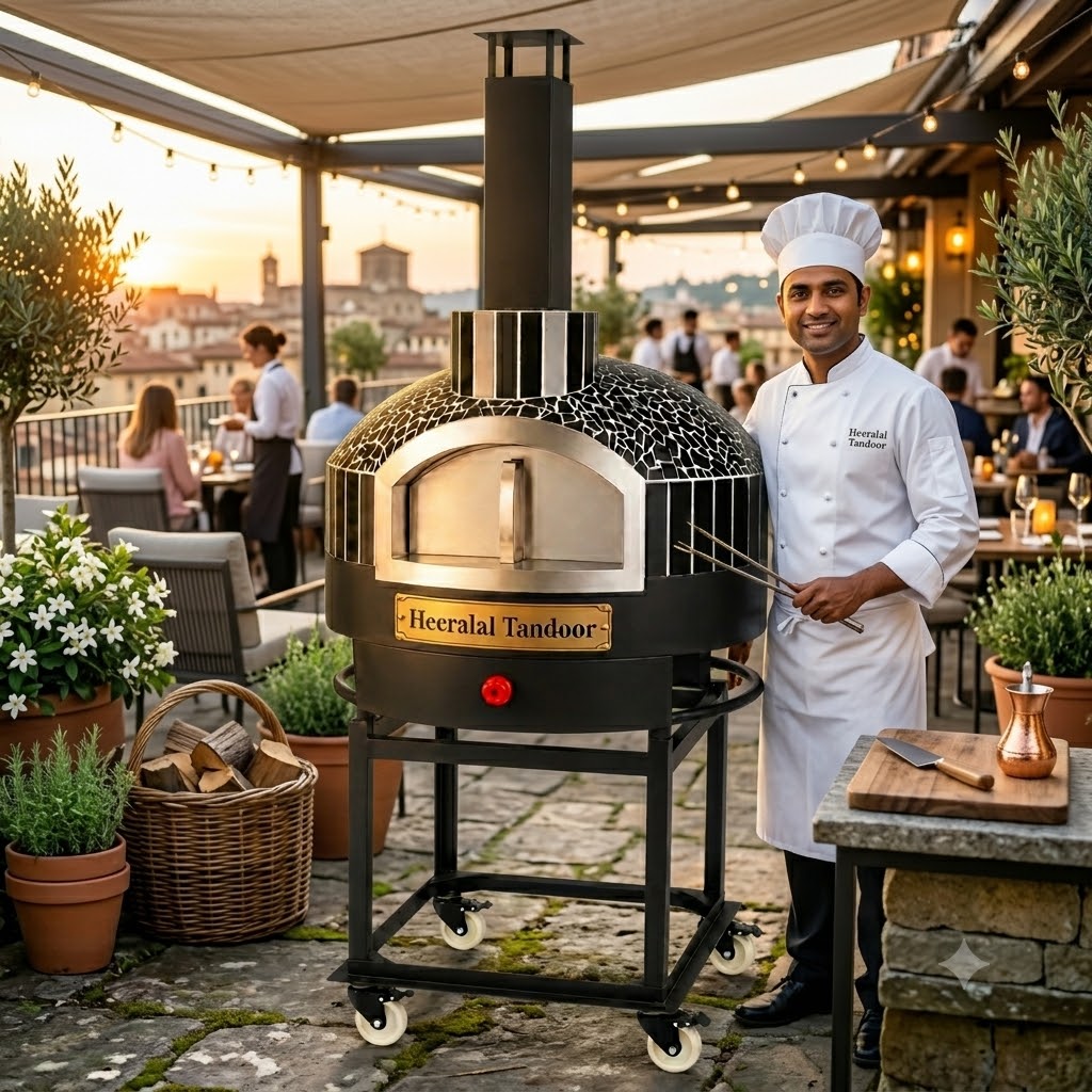 Pizza Oven Black 4