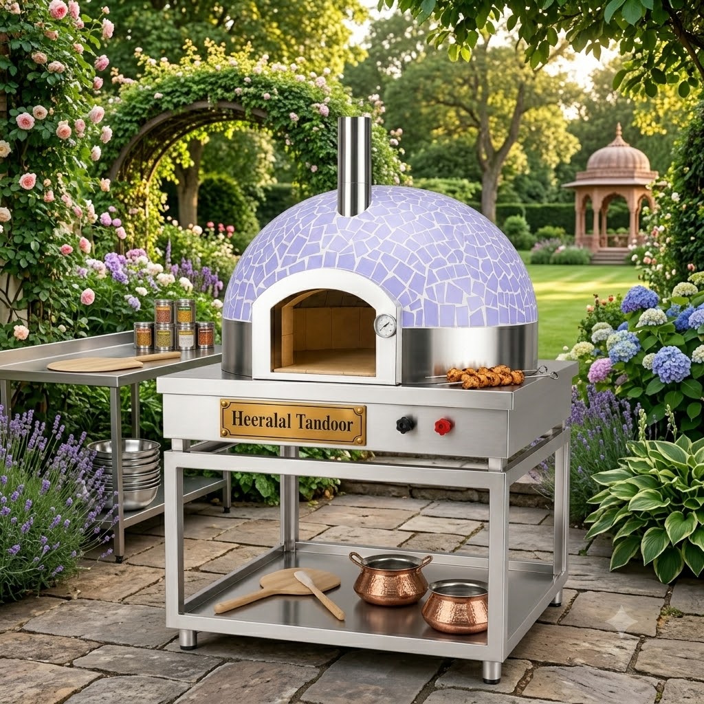 Pizza Oven Blue 3