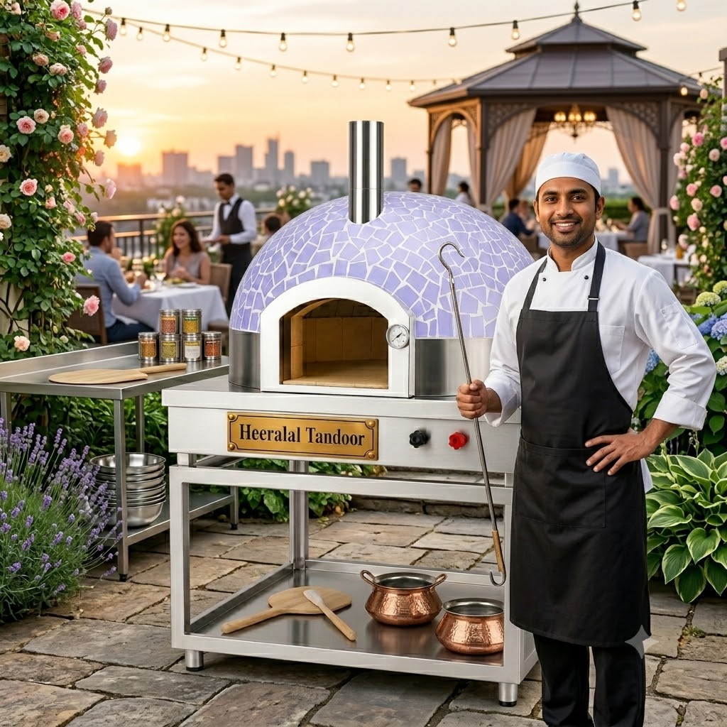 Pizza Oven Blue 4