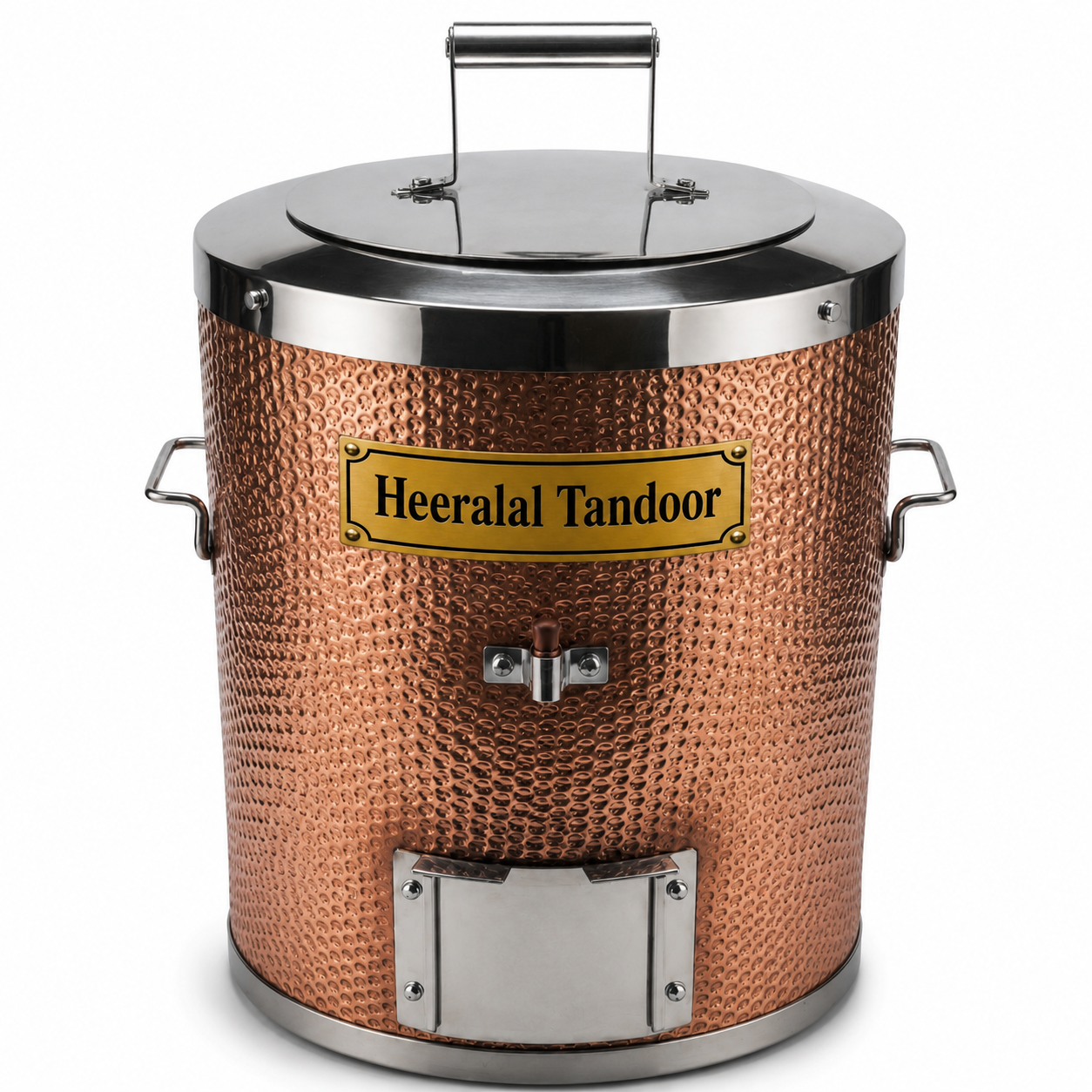 Home Copper Hammered Tandoor