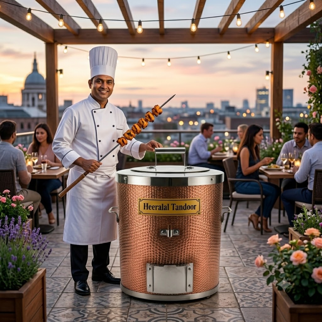 Home Copper Hammered Tandoor 4