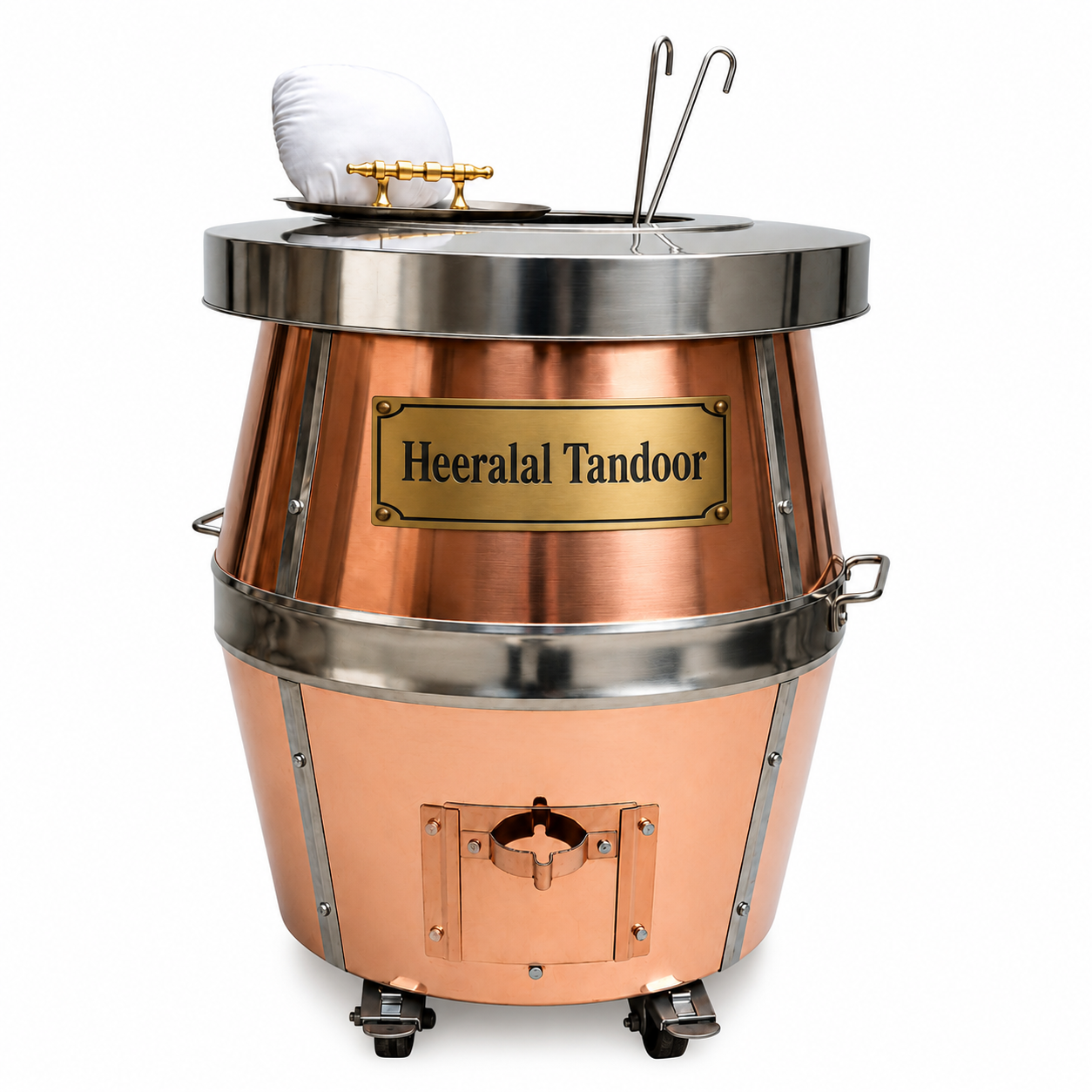 Metalic Copper Tandoor